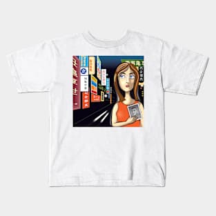 Lost in Tokyo Kids T-Shirt